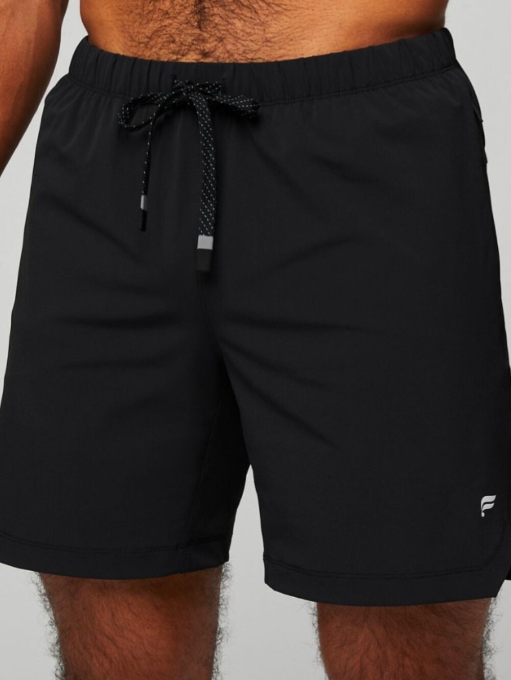 Fabletics The One Men's Black Shorts Lined 7" Size Medium